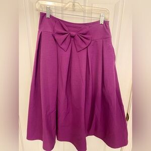 Cute Purple Bow Skirt